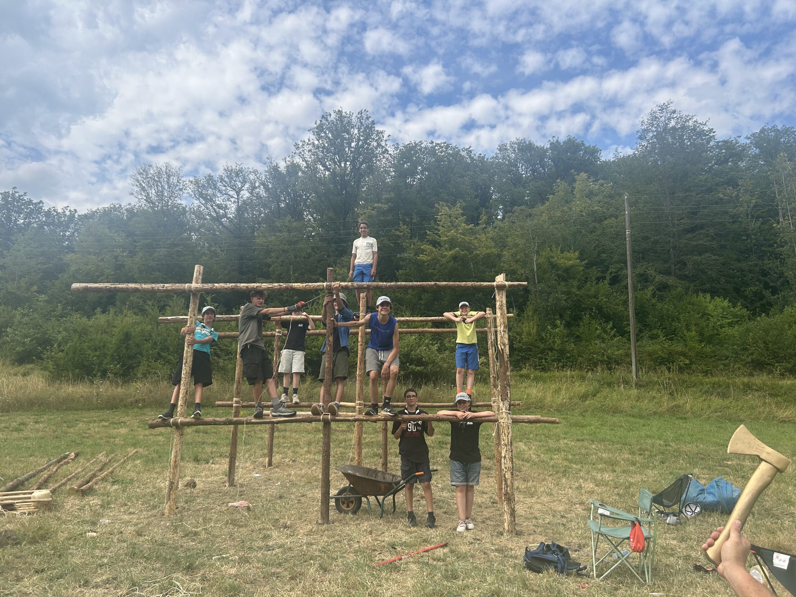 Photo d'une construction